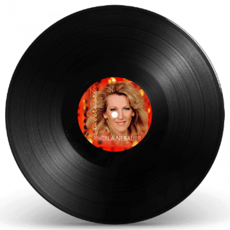 Schallplatte-Design-Zauberworte