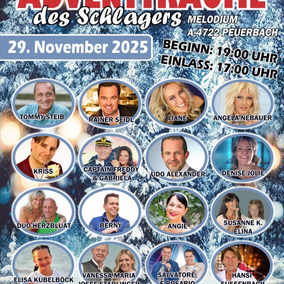 11 Jahre Adventträume des Schlagers
